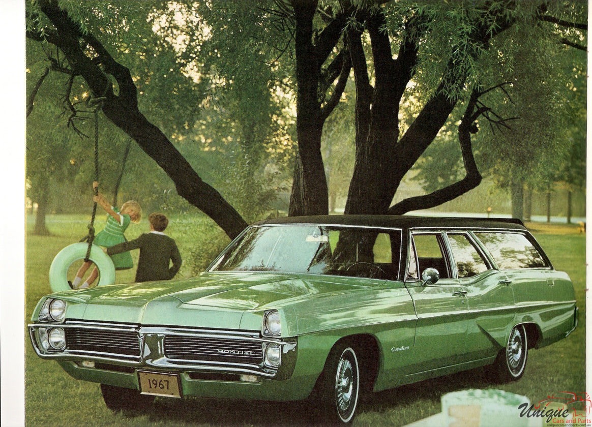 1967 Pontiac Wagons Brochure Page 1